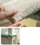 Galette de Chaise Verte antidérapante