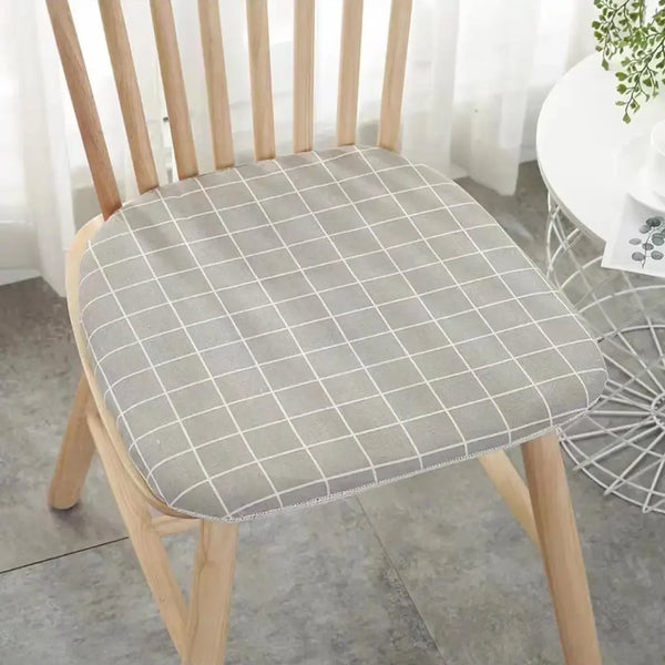 Galette de Chaise Trapèze Grise