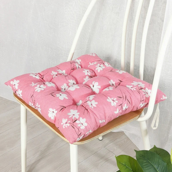 Galette de Chaise Rose Floral