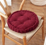 Galette de Chaise Ronde 45 cm Rouge