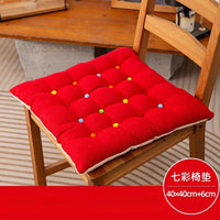 Galette de Chaise 40x40 Pastilles multicolores