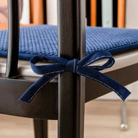 Galette de Chaise Trapèze Bleue