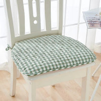 Galette de Chaise 50x50 Vichy vert