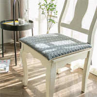 Galette de Chaise Grise antidérapante