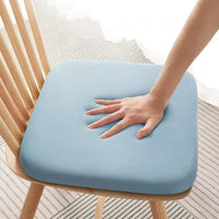 Galette de Chaise 35x35 Bleue