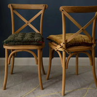 Galette de Chaise 40x40 en Velours