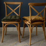 Galette de Chaise 40x40 en Velours