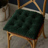 Galette de Chaise en Velours