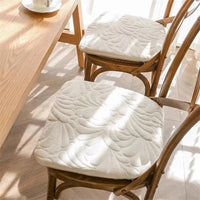 Galette de Chaise Blanche en Forme de U