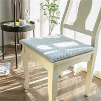 Galette de Chaise Bleue claire antidérapante