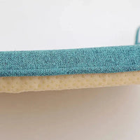 Galette de Chaise Bleue Lin