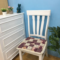 Galette de Chaise Carré Prune