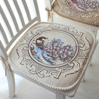 Galette de Chaise Déhoussable fleurs