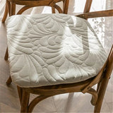 Galette de Chaise Grise claire Forme de U