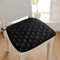 Galette de Chaise Noire Coquillage