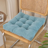 Galette de Chaise Épaisse Bleue