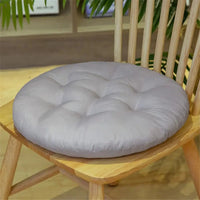 Galette de Chaise Ronde 40 cm Grise