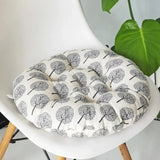 Galette de Chaise Ronde 45cm Blanc cassé