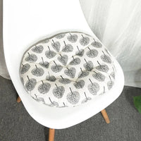 Galette de Chaise Ronde arbres stylisés