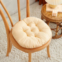 Galette de Chaise Ronde beige