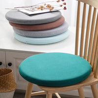 Galette de Chaise Ronde Déhoussable