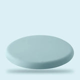 Galette de Chaise Ronde bleu à Mémoire de forme