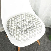 Galette de Chaise Scandinave triangles