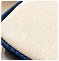 Galette de Chaise Trapèze Bleue