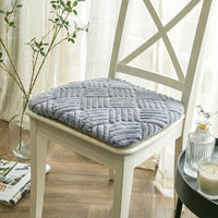 Galette de Chaise Trapèze Grise bleuté