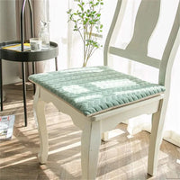 Galette de Chaise Verte antidérapante