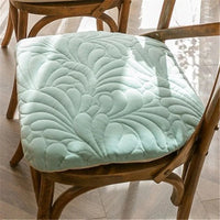 Galette de Chaise Verte en Forme de U