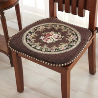 Galette de Chaise Vintage Baroque marron