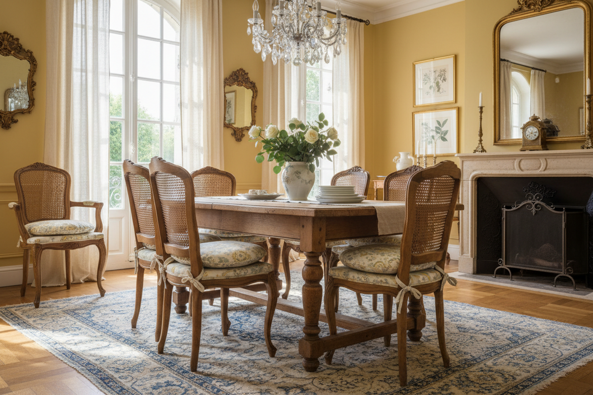La galette de chaise à la taille exacte de vos chaises